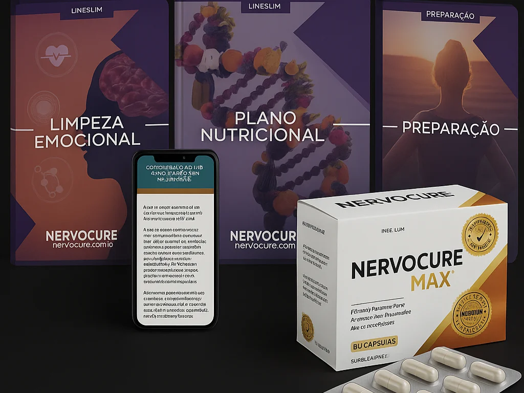 Imagem do suplemento NervoCure Max (embalagem do produto)